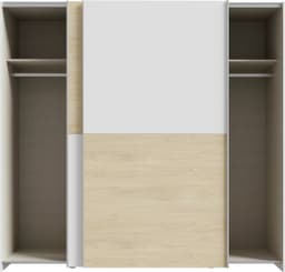 Forte Schwebetürenschrank | Mehrfarbig