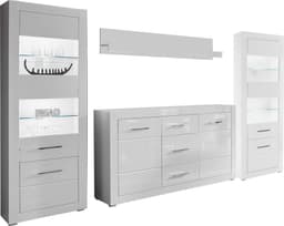 Home affaire Wohnwand BIANCO | Weiß