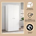 INOSIGN Kleiderschrank Jersey | Weiß 4