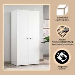 INOSIGN Kleiderschrank Jersey | Weiß