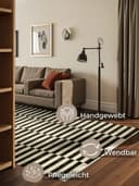HANSE Home Wollteppich Vika | Schwarz 3