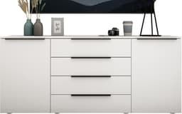 borchardt Möbel Sideboard Tom | Weiß