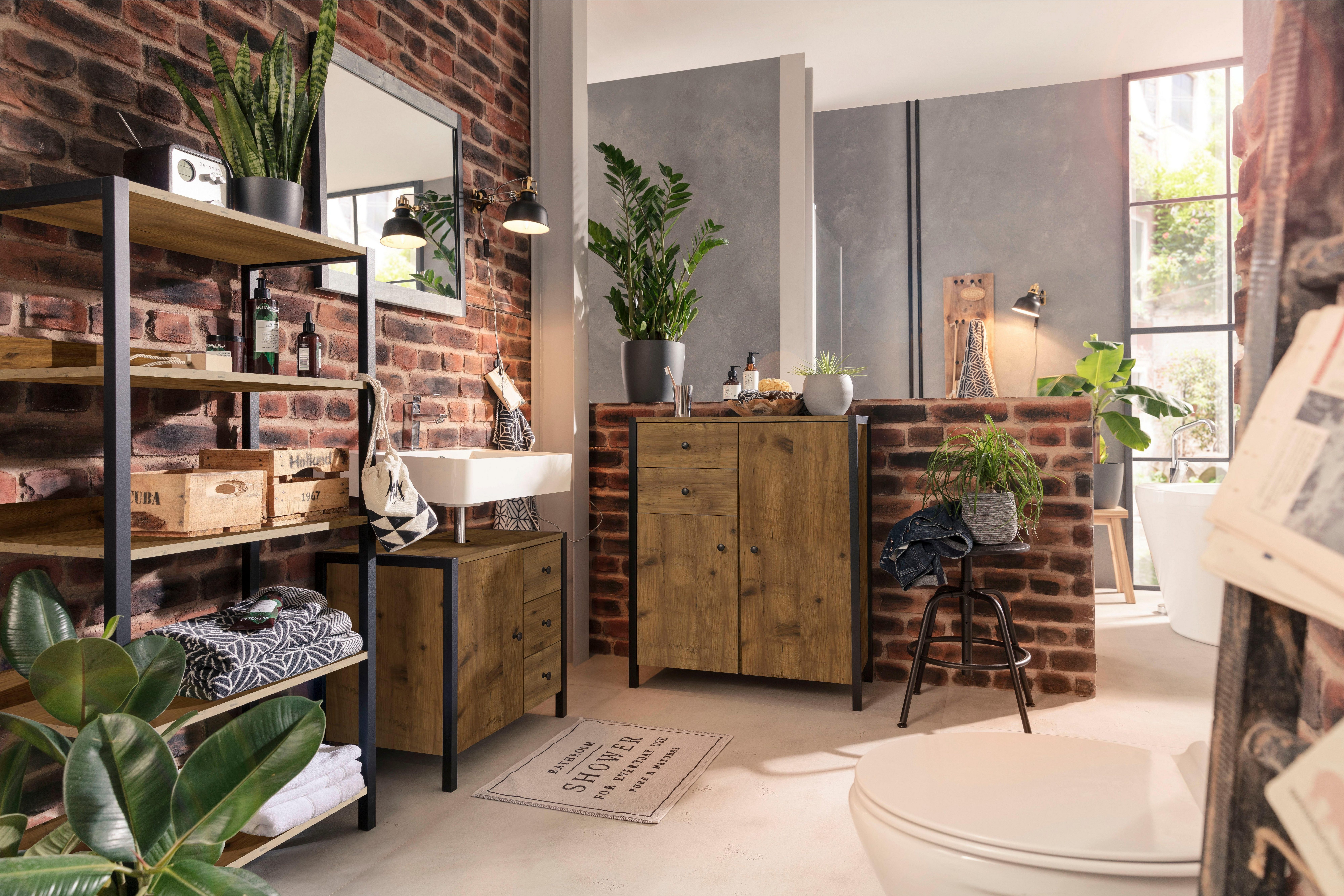 Home affaire Waschbeckenunterschrank Chris | Holztöne 4