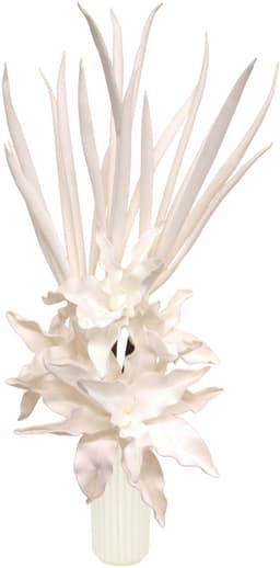 Kunstblume Soft-Blumenarrangement | Weiß