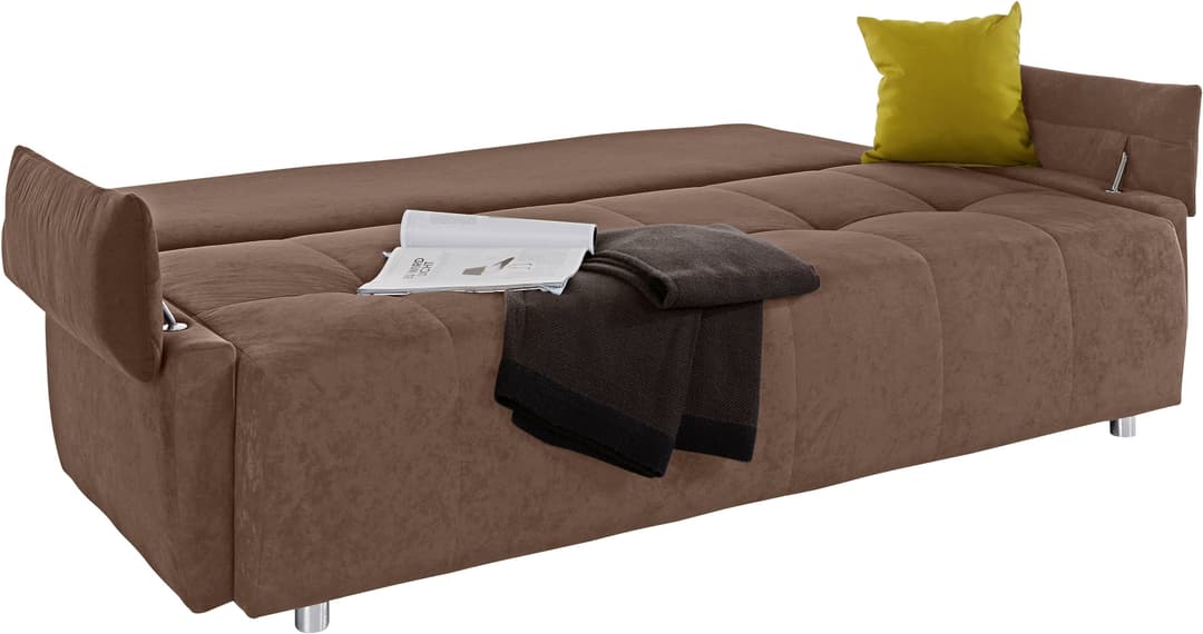 COLLECTION AB Schlafsofa Funtastic | Braun