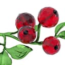Swarovski Dekofigur Kristallfigur Idyllia Rote Beeren | Rot 4
