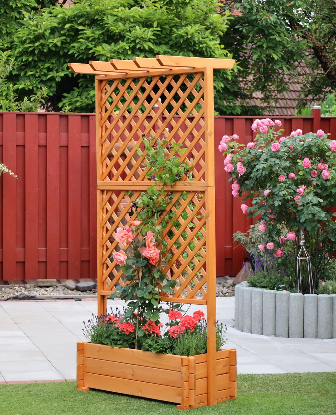 Promadino Spalier Pergola | Braun