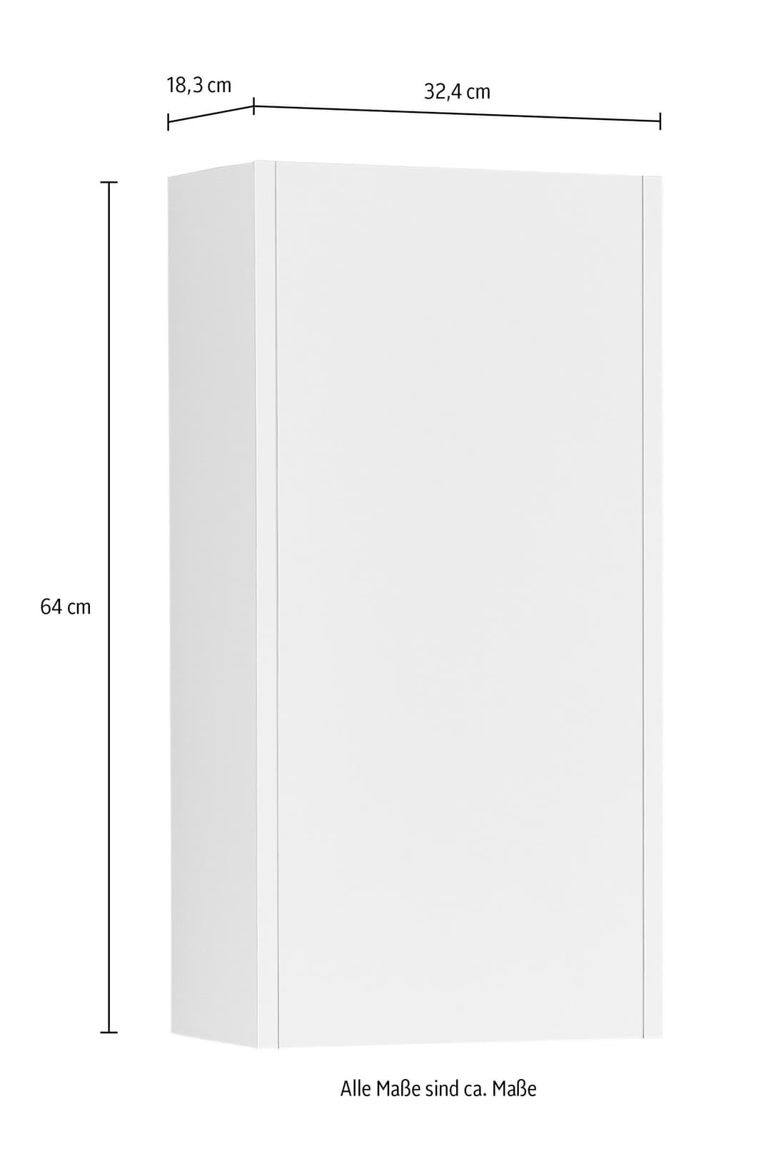 Saphir Hängeschrank Quickset 100 | Weiß