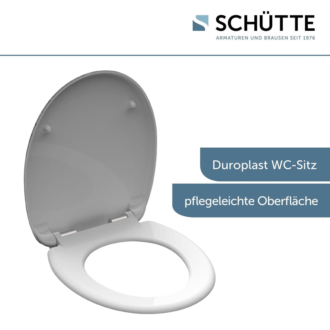 Schütte WC-Sitz Segeln | Grau