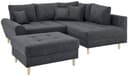 Home affaire Ecksofa Rice L-Form | Grau 2