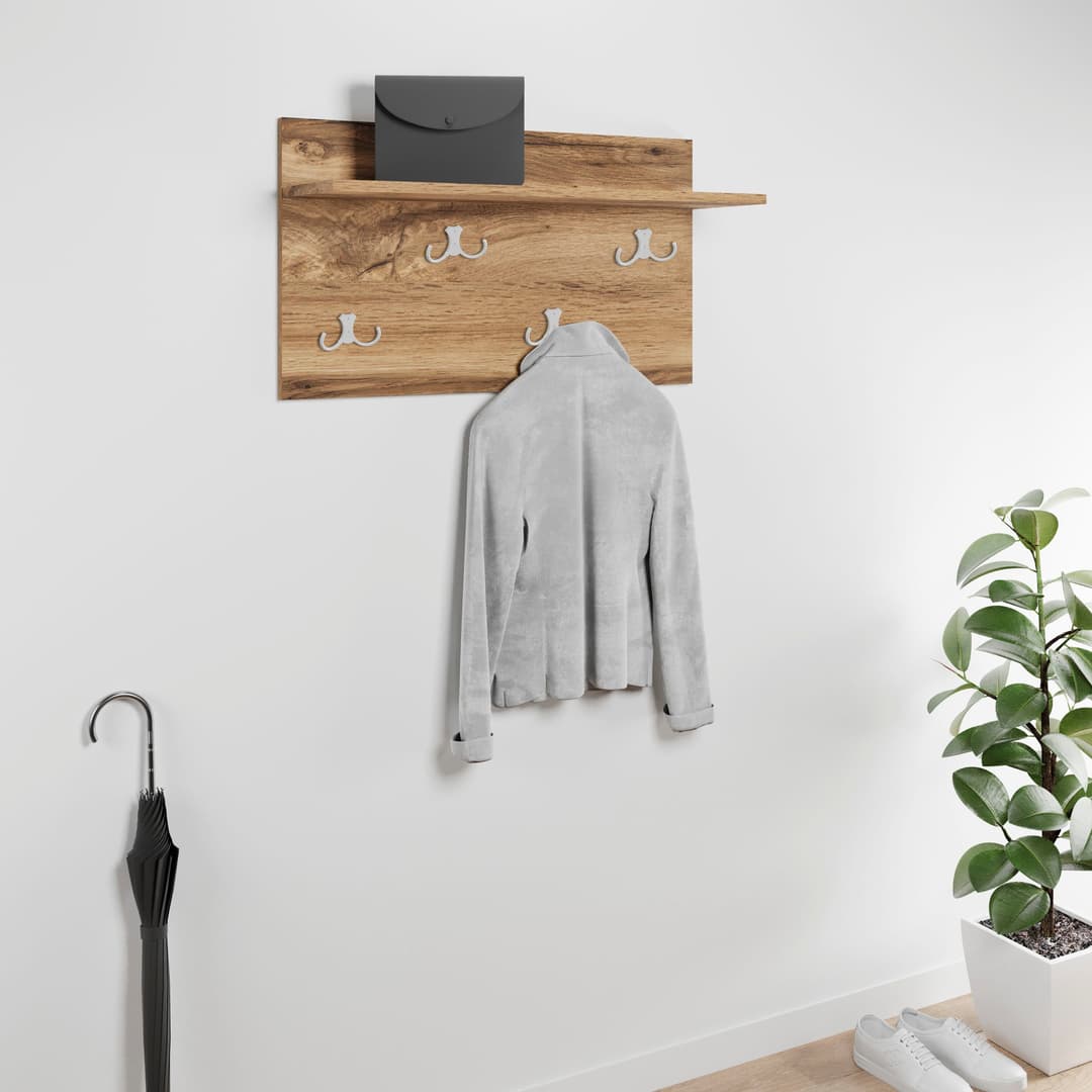 OTTO home Garderobenpaneel Paris | Braun