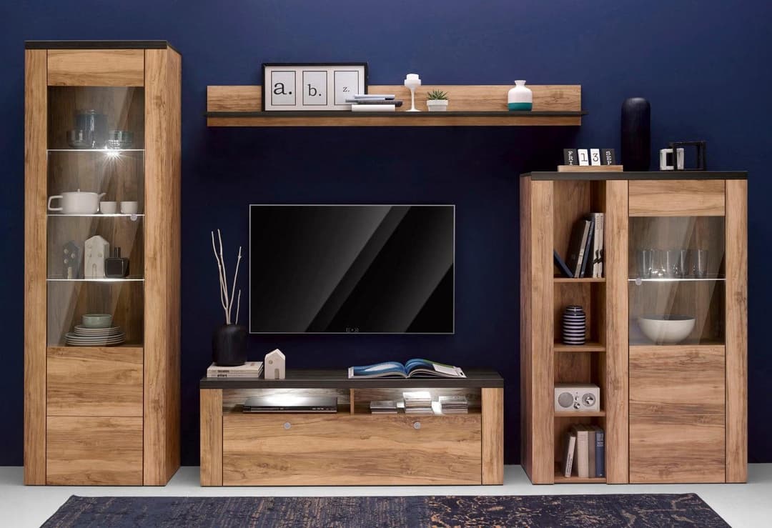OTTO home Wandregal Larona | Holztöne