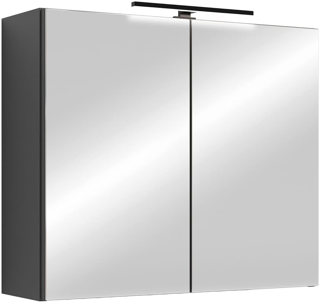 byLIVING Spiegelschrank Serie Spree | Schwarz