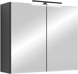 byLIVING Spiegelschrank Serie Spree | Schwarz