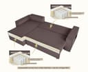 OTTO home Ecksofa CASSI | Braun 4