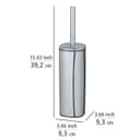Wenko WC-Garnitur Alassio | Silber 5