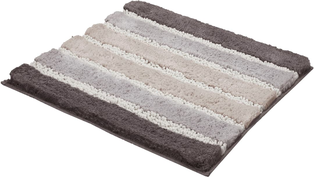 Kleine Wolke Badematte Phoenix | Grau