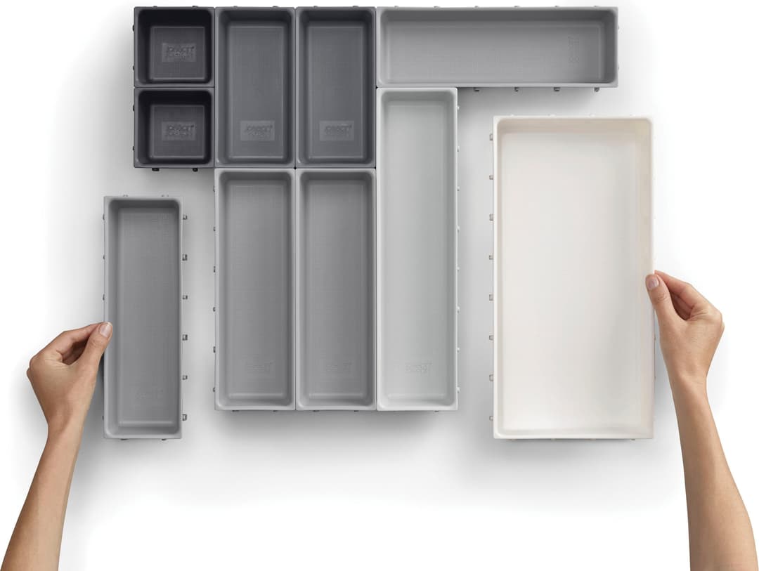 Joseph Joseph Blox Schubladen-Organizer-Set | Grau