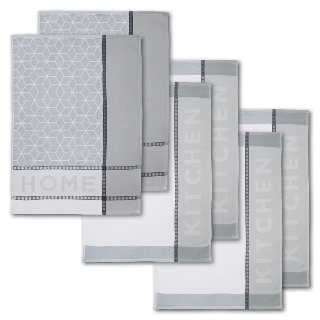 Dyckhoff HOME / KITCHEN Geschirrtuch Set | Grau