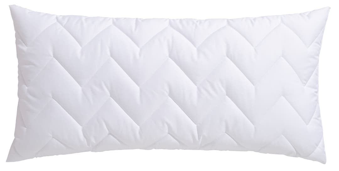 OTTO home Microfaserkissen Sartes Kopfkissen | Weiß