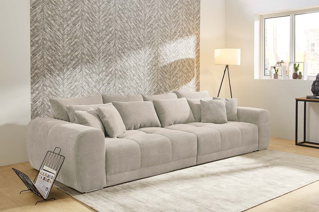 Jockenhöfer Gruppe Big-Sofa Moldau XXL | Braun