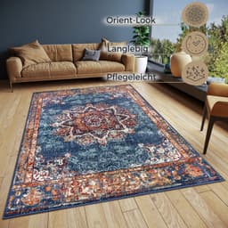 HANSE Home Teppich Maderno | Blau