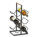 Zeller Present Weinregal | Schwarz 2