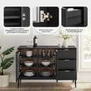 OTTO home Sideboard Lavisha | Schwarz 3