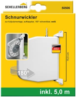 SCHELLENBERG Aufputz-Gurtwickler | Weiß
