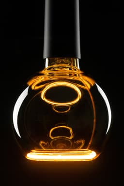 SEGULA LED-Leuchtmittel LED Floating Globe 125 smokey grau | Grau