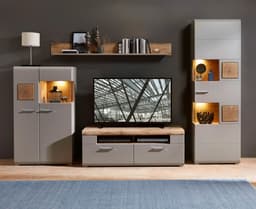 Innostyle Wohnwand FUN PLUS II | Grau