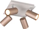 TRIO Leuchten Deckenstrahler MARLEY | Braun