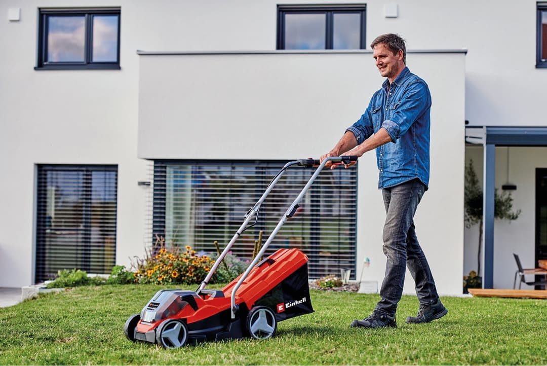 Einhell Akkurasenmäher GE-CM 36/33 Li SET | Rot