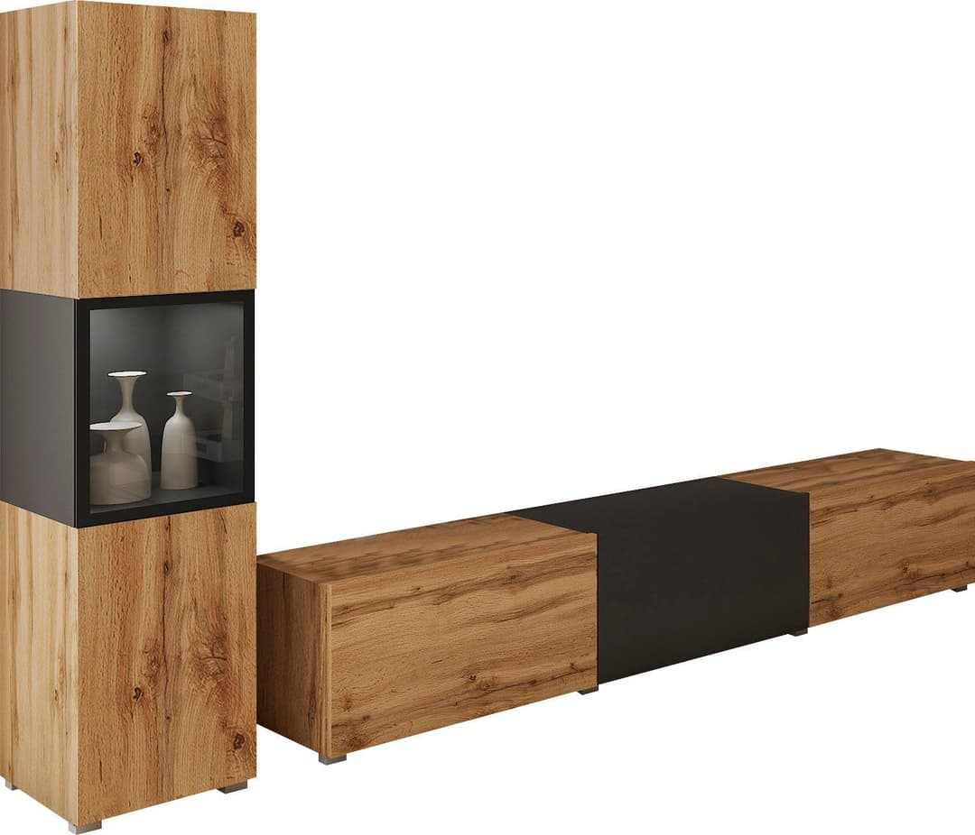 Home affaire Wohnwand BERLIN I | Holztöne