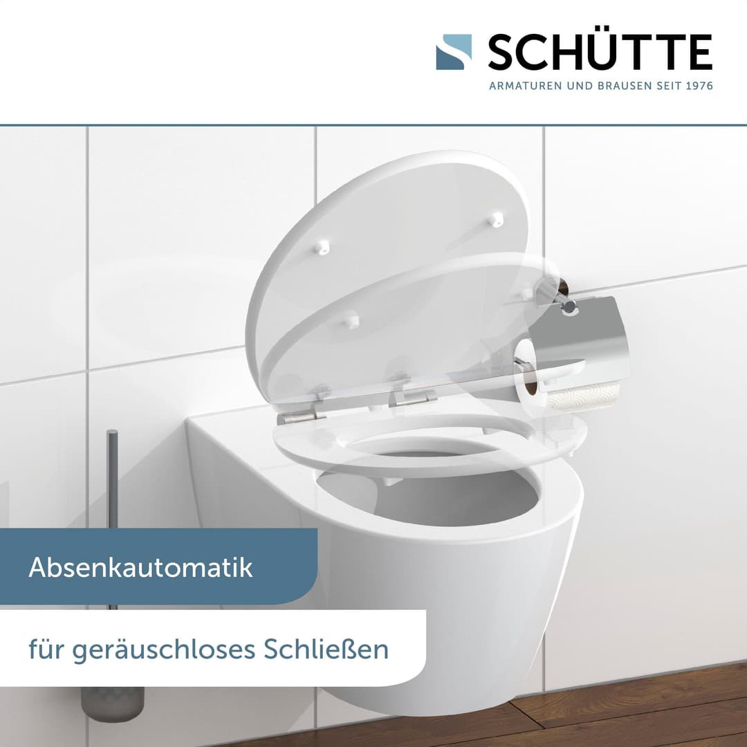 Schütte POLAR LIGHTS WC-Sitz | Mehrfarbig