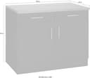 KOCHSTATION Unterschrank KS-Mali Breite 100 cm | Braun 5