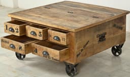 SIT Couchtisch Rustic | Holztöne