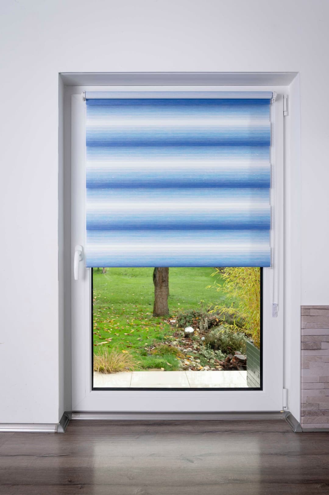 Doppelrollo mit Farbverlauf | Blau