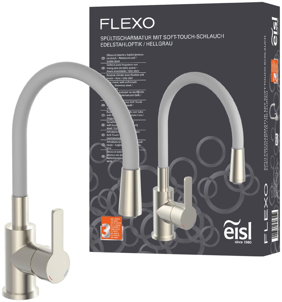 Eisl Spültischarmatur Flexo | Grau