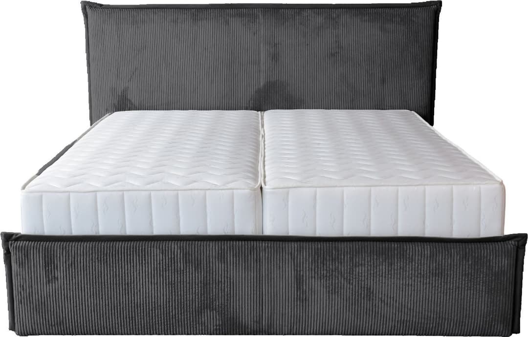 COLLECTION AB Polsterbett Marla | Grau