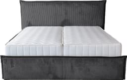 COLLECTION AB Polsterbett Marla | Grau