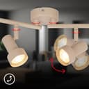 Briloner Leuchten LED Deckenspots TAPP | Beige 4