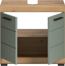 welltime Waschbeckenunterschrank SIENA | Holztöne
