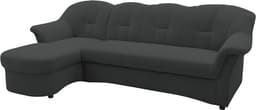 DOMO collection Ecksofa Flores Schlafsofa | Grau