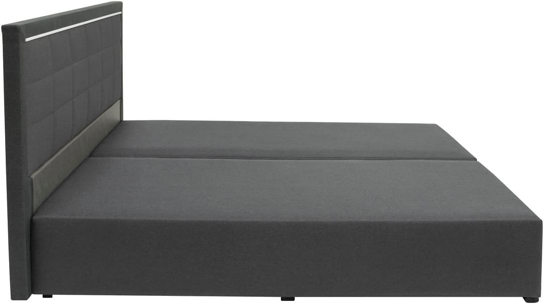 COLLECTION AB Boxspringbett Athena | Grau