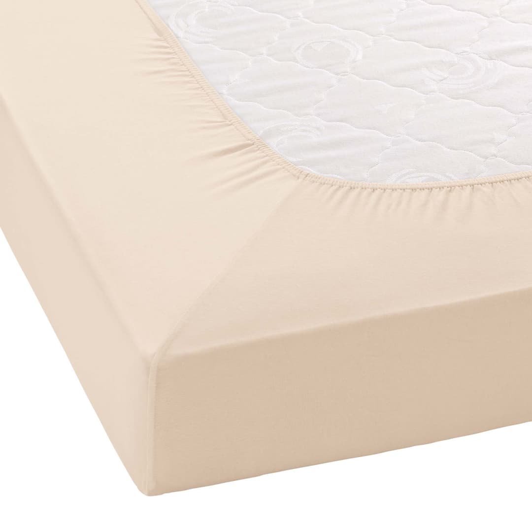 Janine Spannbettlaken ELASTIC 5002 | Beige