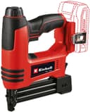 Einhell TE-CN 18 Li - Solo Akku-Nagler und Tacker | Rot