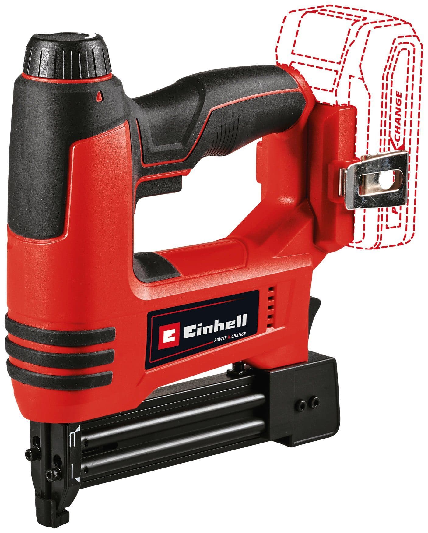 Einhell TE-CN 18 Li - Solo Akku-Nagler und Tacker | Rot