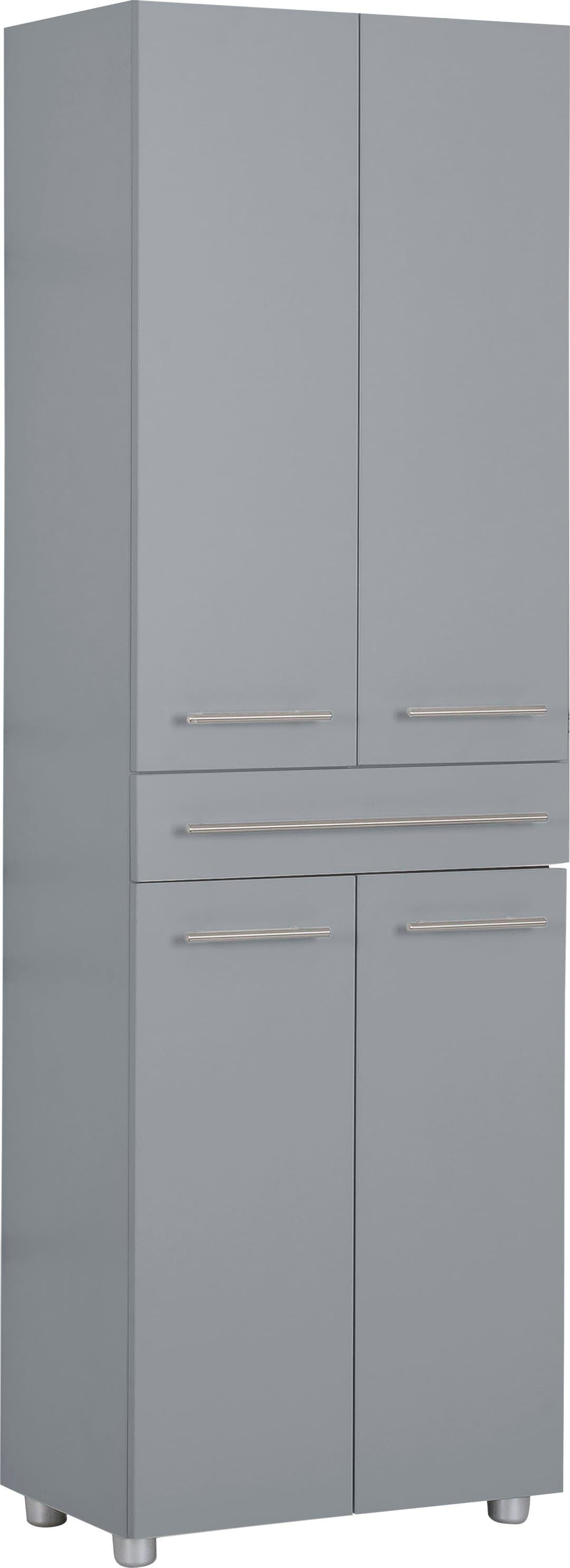 OPTIFIT Hochschrank Bern | Grau