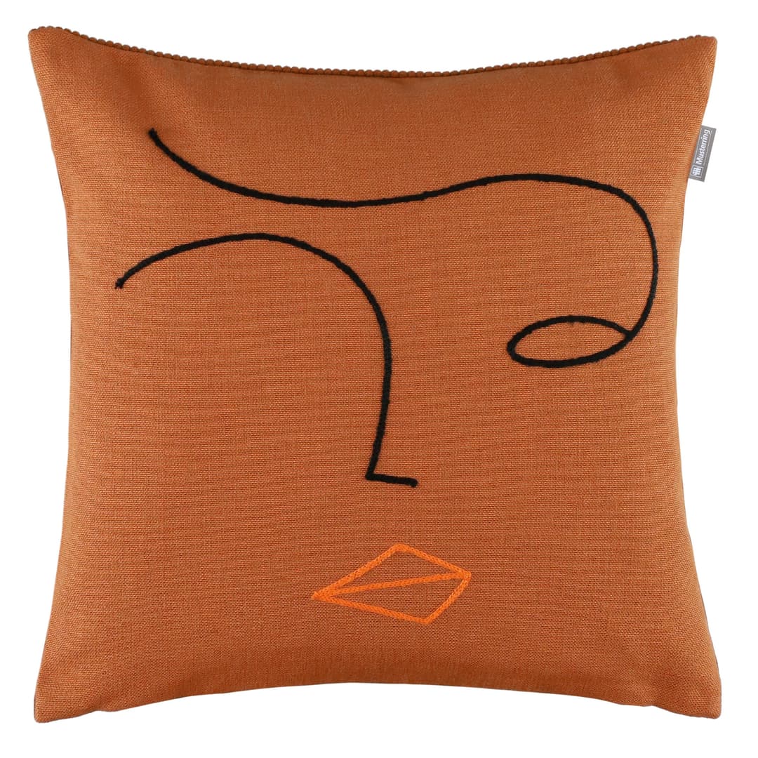Musterring Dekokissen Visage | Orange